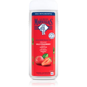 Le Petit Marseillais Organic Wild Strawberry gel de duș mătăsos - imagine 2